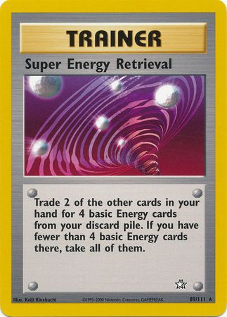 Super Energy Retrieval (89/111) [Neo Genesis Unlimited] | Play N Trade Winnipeg