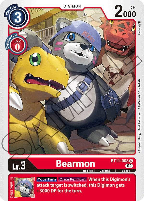 Bearmon [BT11-008] [Dimensional Phase] | Play N Trade Winnipeg