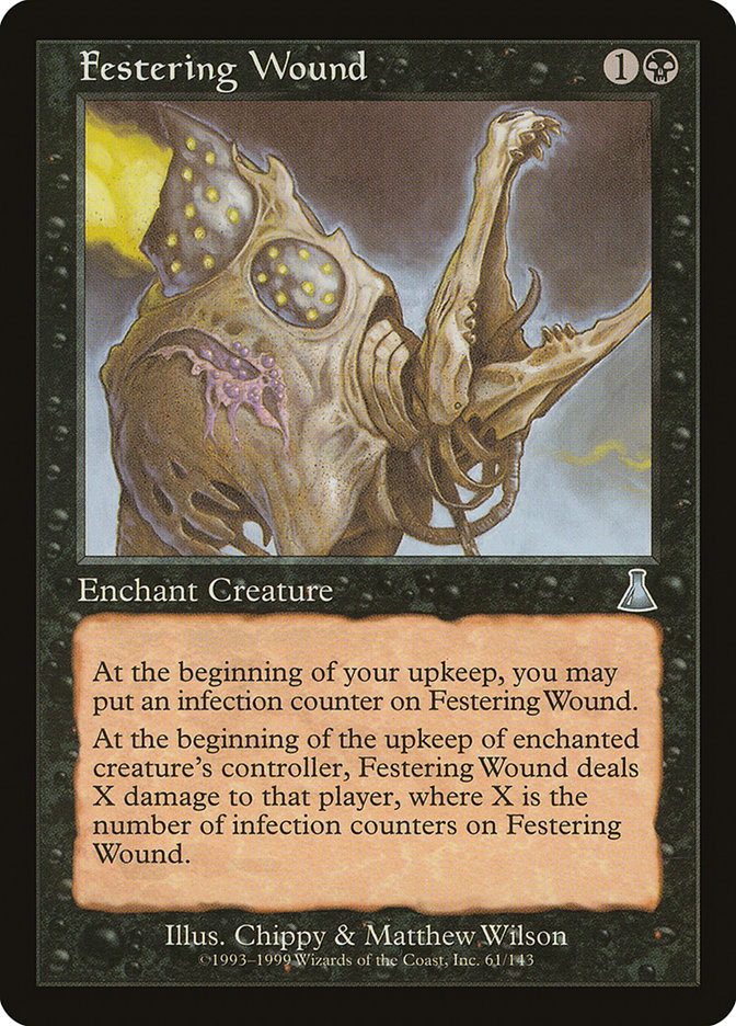 Festering Wound [Urza's Destiny] | Play N Trade Winnipeg