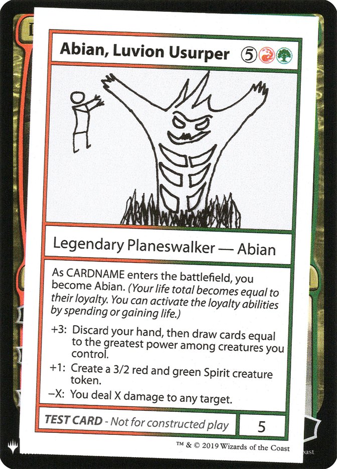 Abian, Luvion Usurper [Mystery Booster Playtest Cards] | Play N Trade Winnipeg