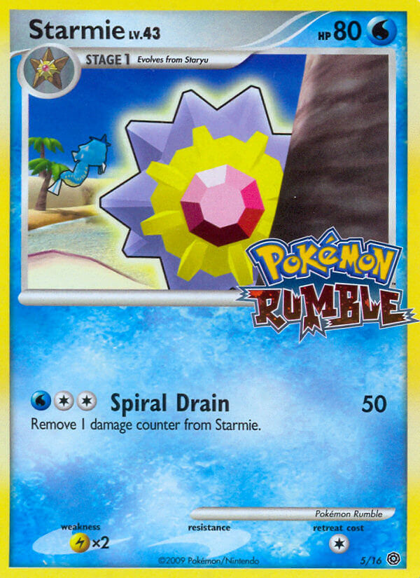 Starmie (5/16) [Pokémon Rumble] | Play N Trade Winnipeg