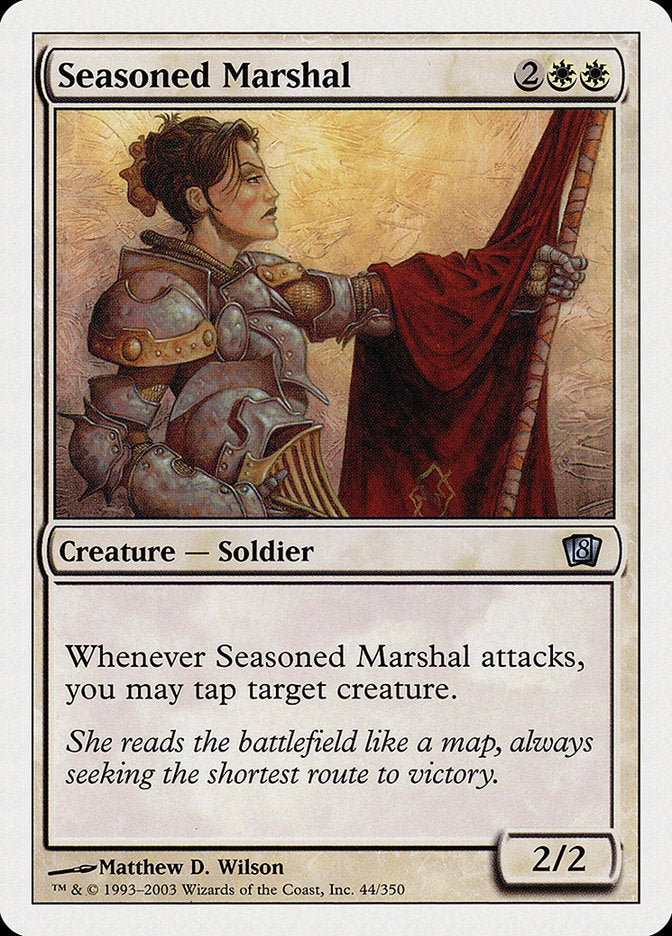 Seasoned Marshal [Eighth Edition] | Play N Trade Winnipeg