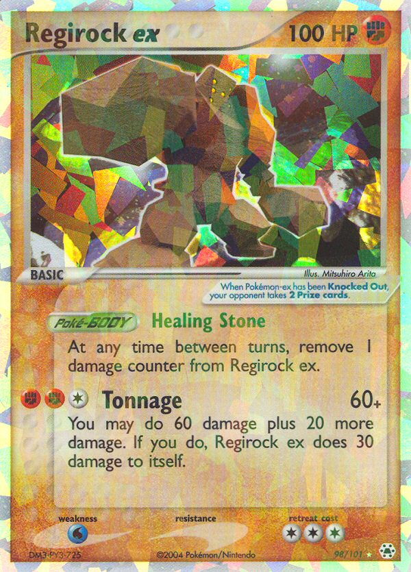 Regirock ex (98/101) [EX: Hidden Legends] | Play N Trade Winnipeg