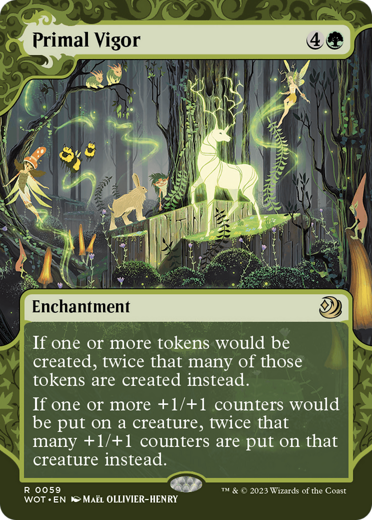 Primal Vigor [Wilds of Eldraine: Enchanting Tales] | Play N Trade Winnipeg