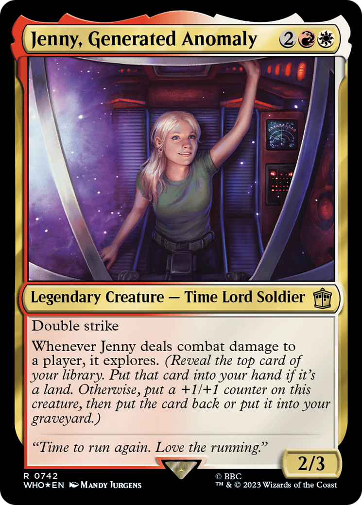 Jenny, Generated Anomaly (Surge Foil) [Doctor Who] | Play N Trade Winnipeg