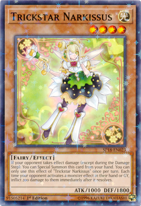 Trickstar Narkissus [SP18-EN023] Starfoil Rare | Play N Trade Winnipeg