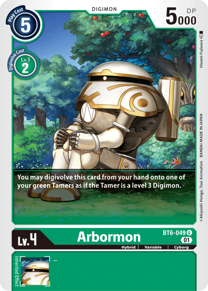 Arbormon [BT6-049] [Double Diamond] | Play N Trade Winnipeg