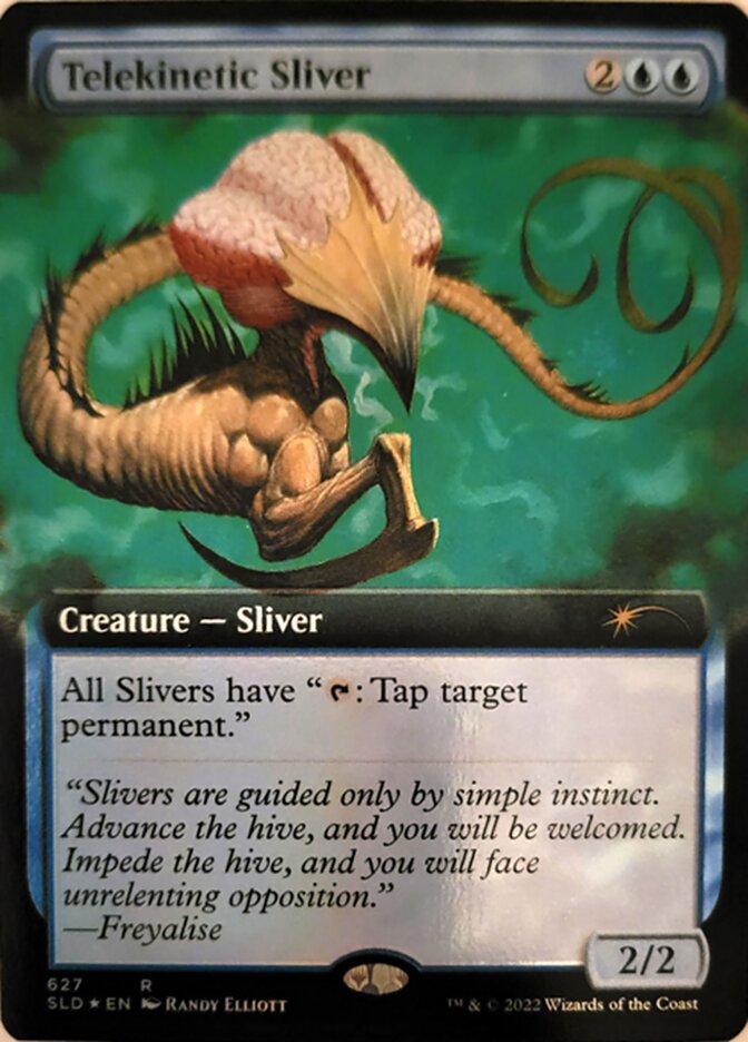 Telekinetic Sliver (Extended Art) [Secret Lair Drop Promos] | Play N Trade Winnipeg