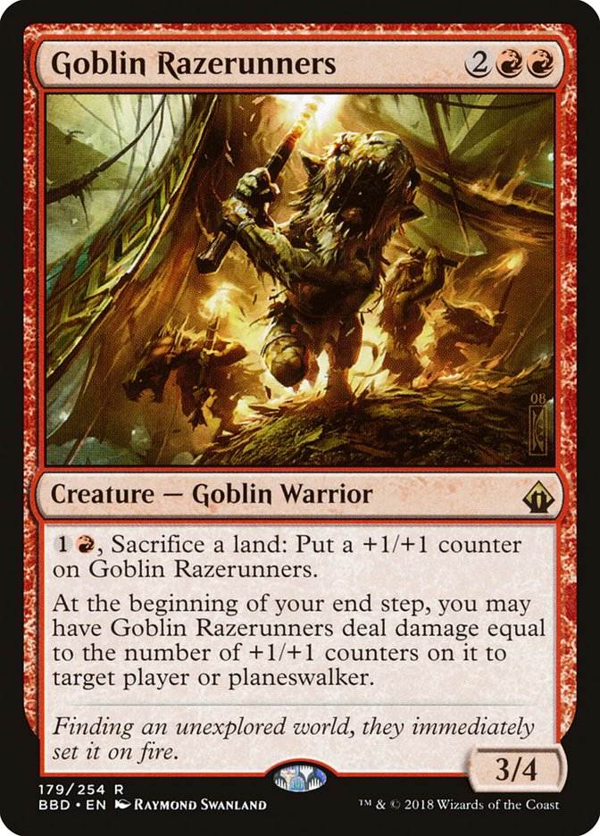 Goblin Razerunners [Battlebond] | Play N Trade Winnipeg