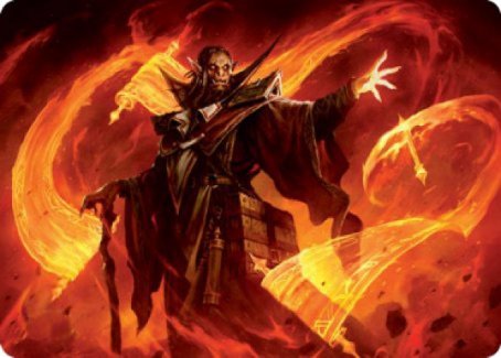 Plargg, Dean of Chaos Art Card [Strixhaven: School of Mages Art Series] | Play N Trade Winnipeg