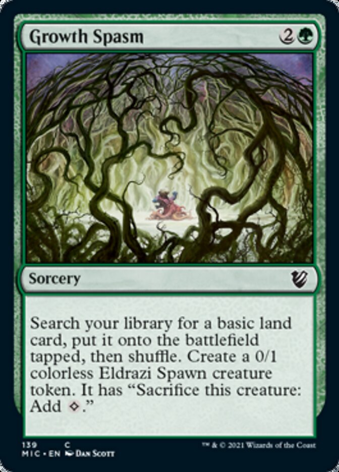 Growth Spasm [Innistrad: Midnight Hunt Commander] | Play N Trade Winnipeg