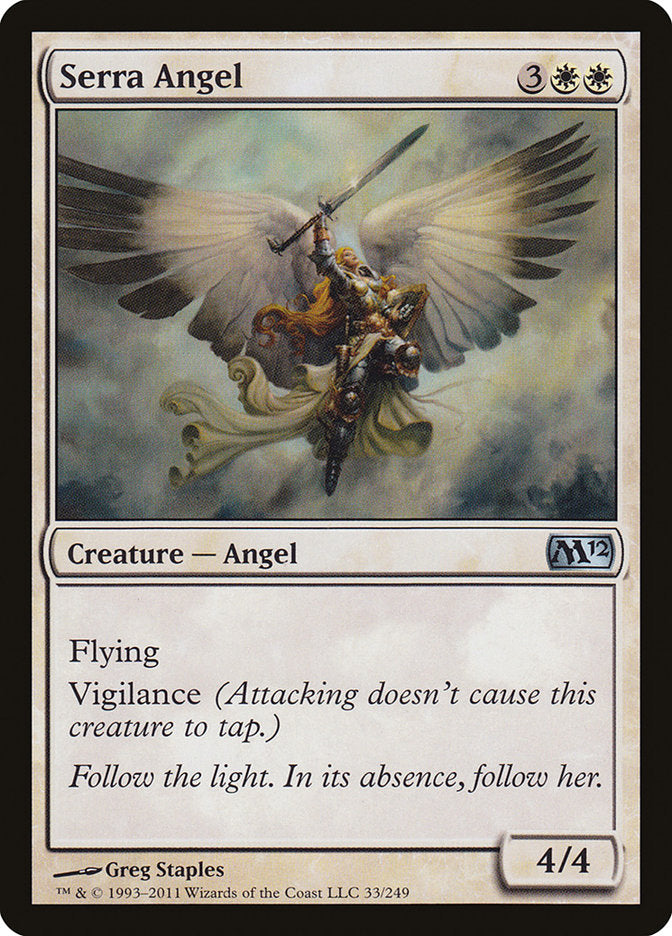 Serra Angel [Magic 2012] | Play N Trade Winnipeg