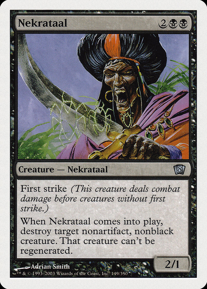 Nekrataal (8th Edition) [Oversize Cards] | Play N Trade Winnipeg