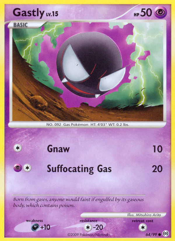 Gastly (64/99) [Platinum: Arceus] | Play N Trade Winnipeg