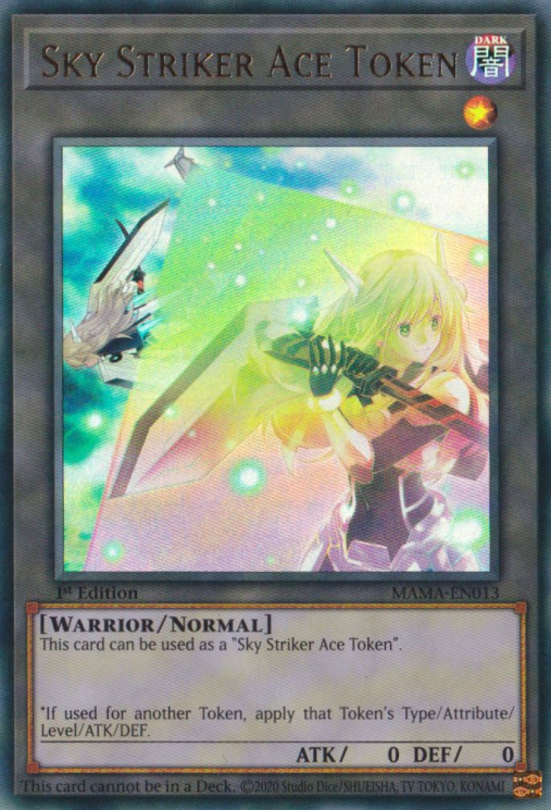 Token: Sky Striker Ace [MAMA-EN013] Ultra Rare | Play N Trade Winnipeg