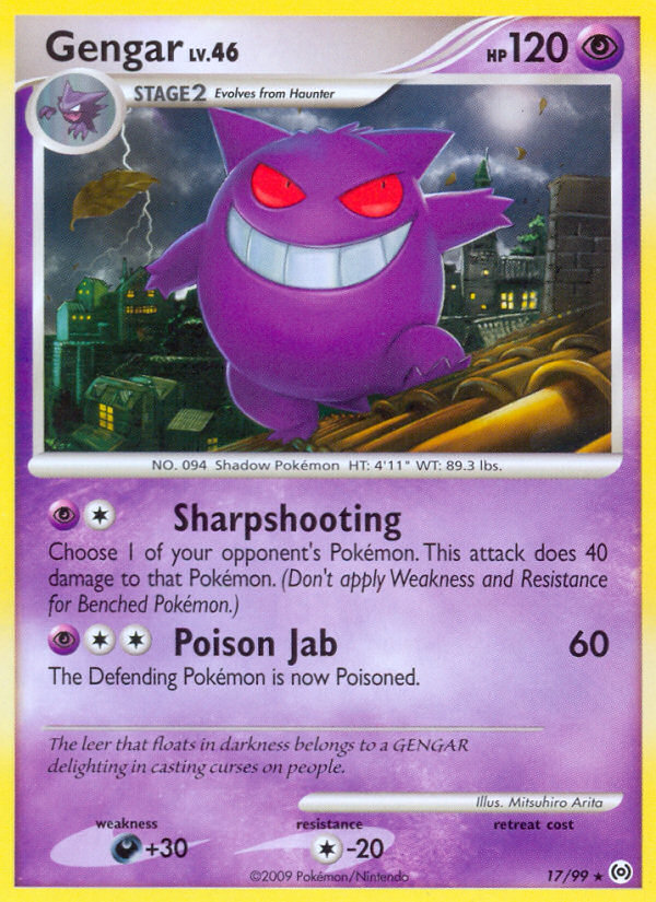 Gengar (17/99) [Platinum: Arceus] | Play N Trade Winnipeg