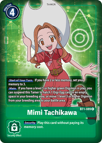 Mimi Tachikawa [BT1-089] (Buy-A-Box Promo) [Release Special Booster Ver.1.0 Promos] | Play N Trade Winnipeg