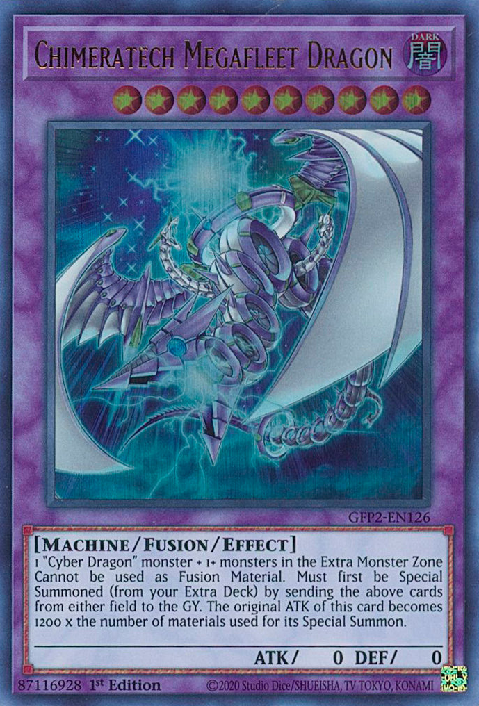 Chimeratech Megafleet Dragon [GFP2-EN126] Ultra Rare | Play N Trade Winnipeg