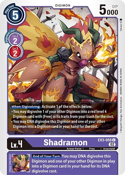 Shadramon [EX3-058] [Revision Pack Cards] | Play N Trade Winnipeg