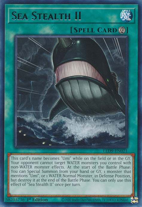 Sea Stealth II [LED9-EN021] Rare | Play N Trade Winnipeg