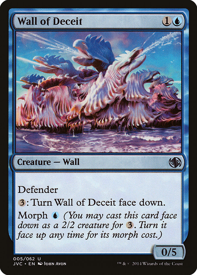 Wall of Deceit [Duel Decks Anthology] | Play N Trade Winnipeg