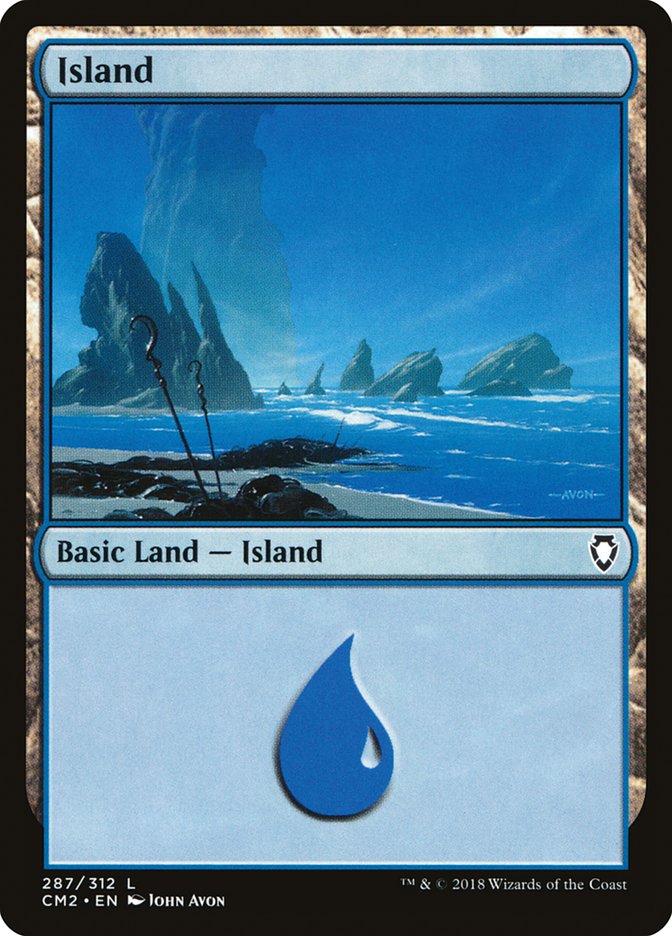 Island (287) [Commander Anthology Volume II] | Play N Trade Winnipeg