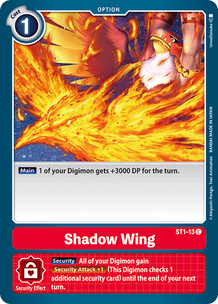 Shadow Wing [ST1-13] [Starter Deck: Gaia Red] | Play N Trade Winnipeg