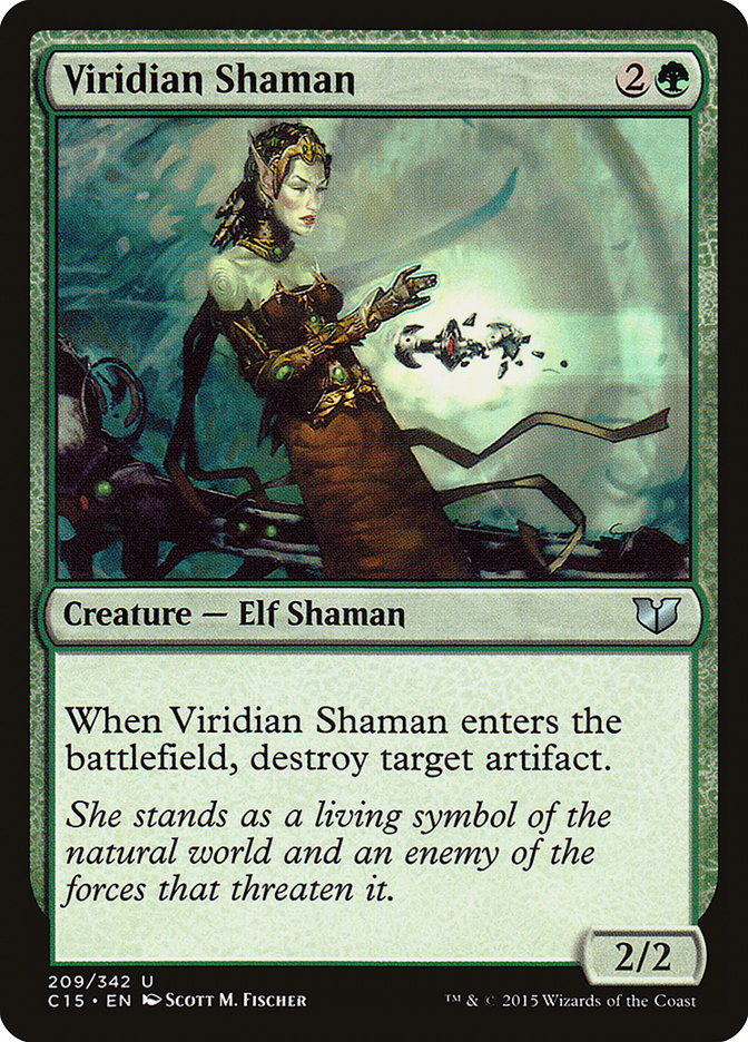 Viridian Shaman [Commander 2015] | Play N Trade Winnipeg