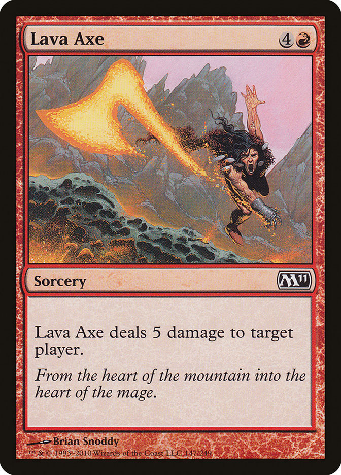 Lava Axe [Magic 2011] | Play N Trade Winnipeg