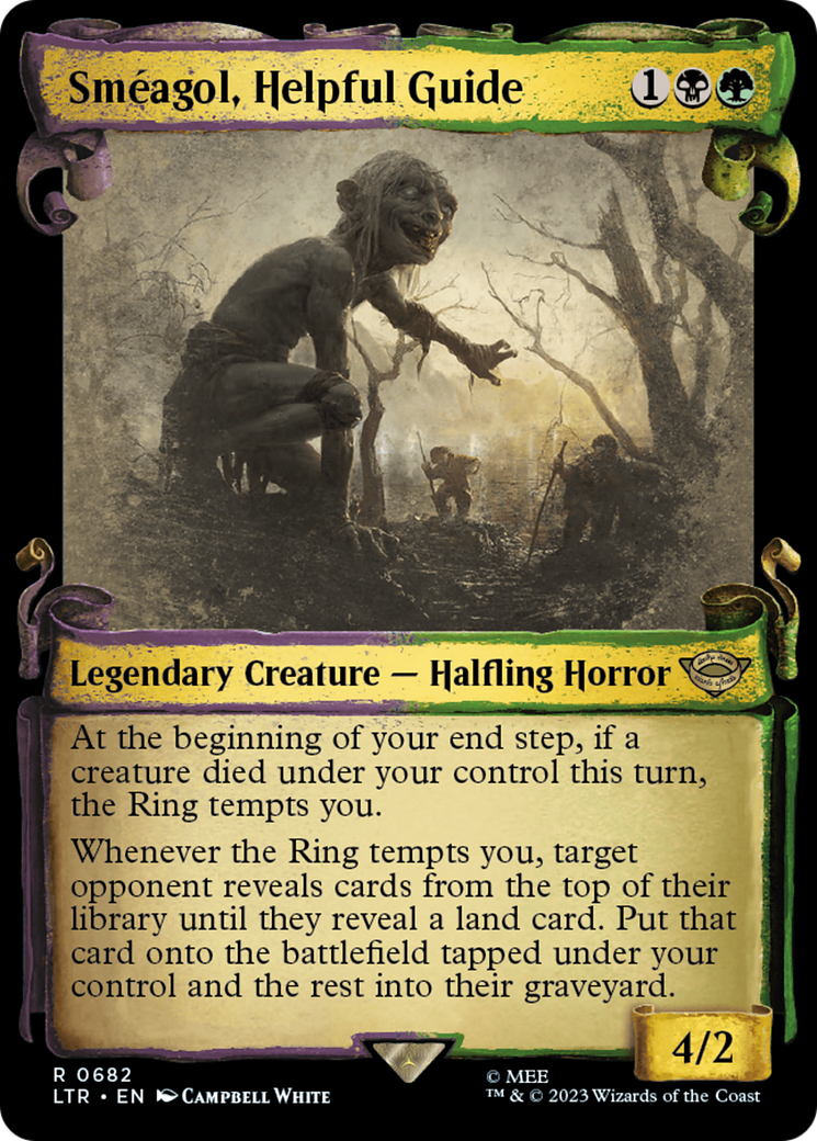 Smeagol, Helpful Guide [The Lord of the Rings: Tales of Middle-Earth Showcase Scrolls] | Play N Trade Winnipeg