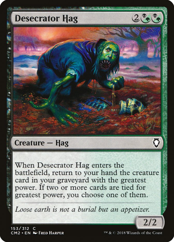 Desecrator Hag [Commander Anthology Volume II] | Play N Trade Winnipeg