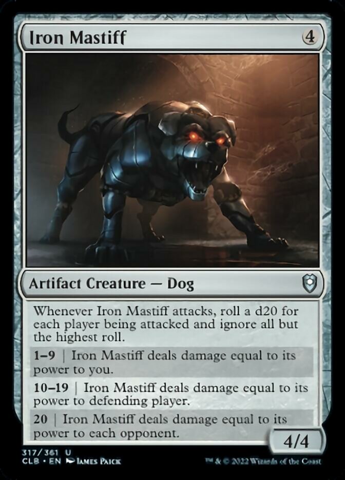 Iron Mastiff [Commander Legends: Battle for Baldur's Gate] | Play N Trade Winnipeg