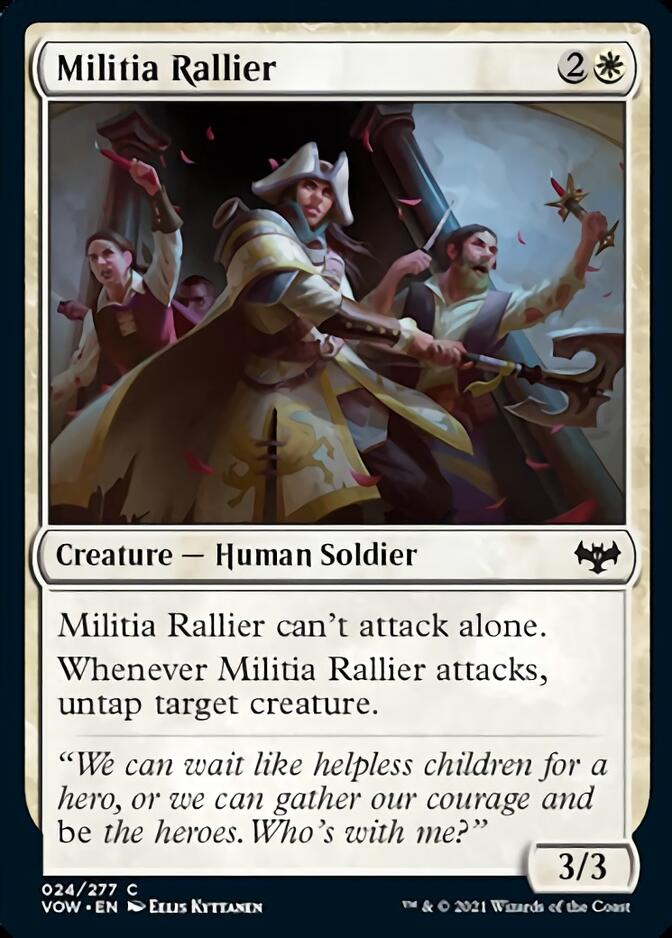 Militia Rallier [Innistrad: Crimson Vow] | Play N Trade Winnipeg