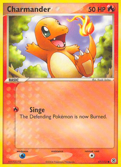 Charmander (57/112) [EX: FireRed & LeafGreen] | Play N Trade Winnipeg