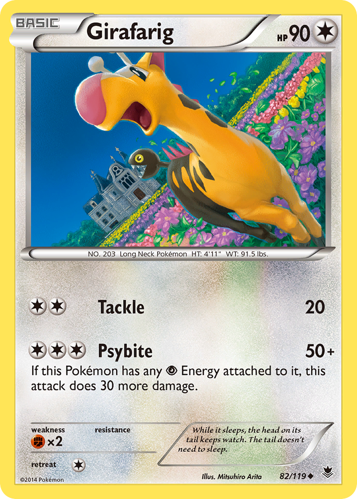 Girafarig (82/119) [XY: Phantom Forces] | Play N Trade Winnipeg