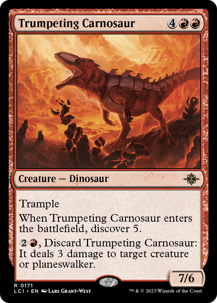 Trumpeting Carnosaur [The Lost Caverns of Ixalan] | Play N Trade Winnipeg