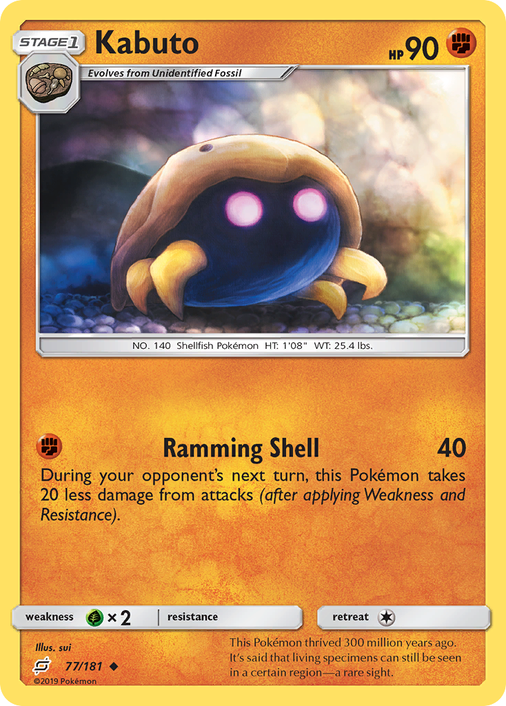 Kabuto (77/181) [Sun & Moon: Team Up] | Play N Trade Winnipeg