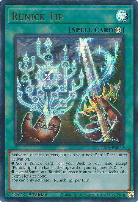 Runick Tip [TAMA-EN029] Ultra Rare | Play N Trade Winnipeg