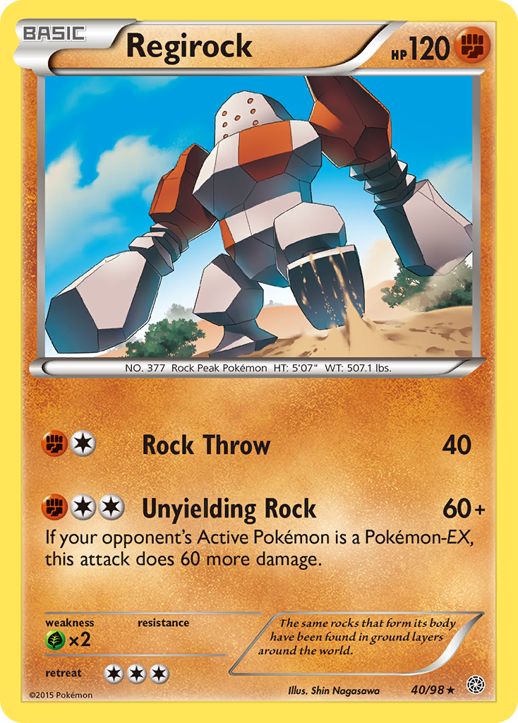 Regirock (40/98) [XY: Ancient Origins] | Play N Trade Winnipeg