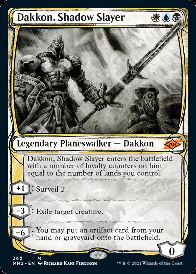 Dakkon, Shadow Slayer (Sketch) [Modern Horizons 2] | Play N Trade Winnipeg