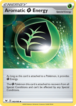 Aromatic Grass Energy (162/185) [Sword & Shield: Vivid Voltage] | Play N Trade Winnipeg