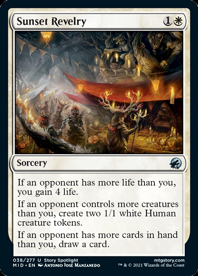 Sunset Revelry [Innistrad: Midnight Hunt] | Play N Trade Winnipeg
