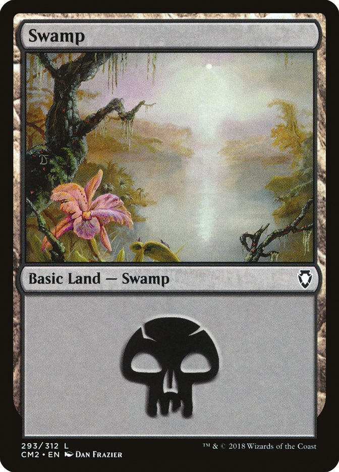 Swamp (293) [Commander Anthology Volume II] | Play N Trade Winnipeg