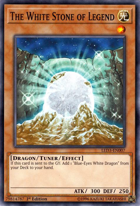 The White Stone of Legend [LED3-EN007] Common | Play N Trade Winnipeg