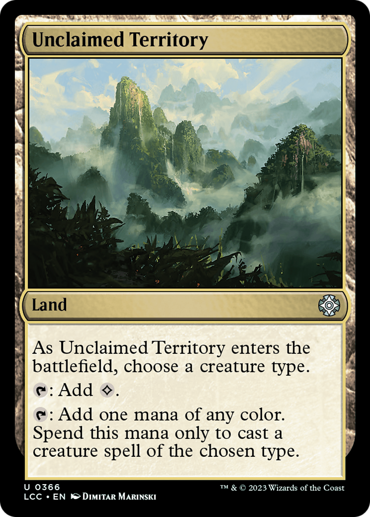 Unclaimed Territory [The Lost Caverns of Ixalan Commander] | Play N Trade Winnipeg