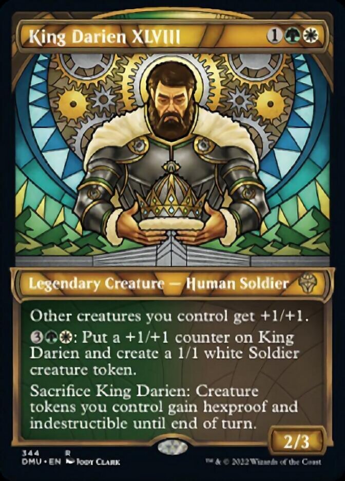 King Darien XLVIII (Showcase Textured) [Dominaria United] | Play N Trade Winnipeg