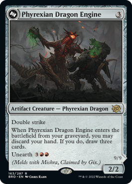 Phyrexian Dragon Engine [The Brothers' War] | Play N Trade Winnipeg