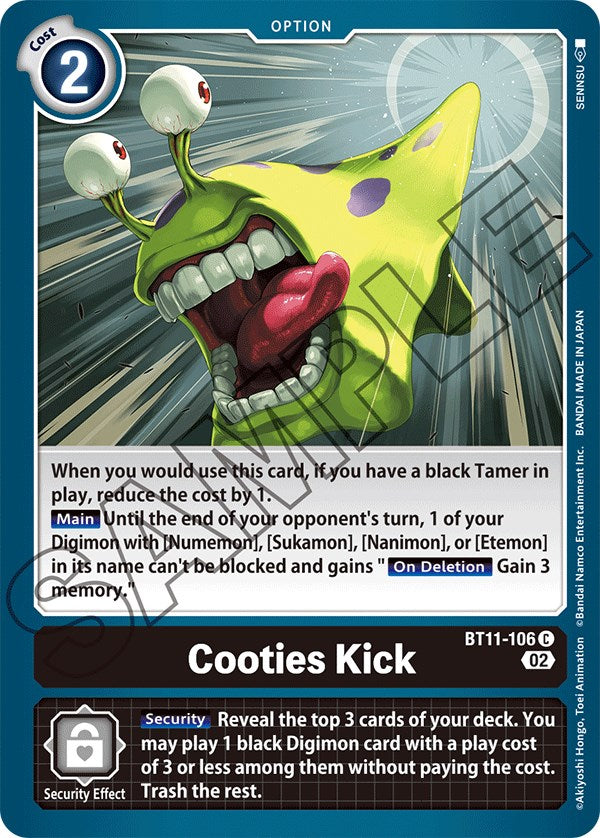 Cooties Kick [BT11-106] [Dimensional Phase] | Play N Trade Winnipeg