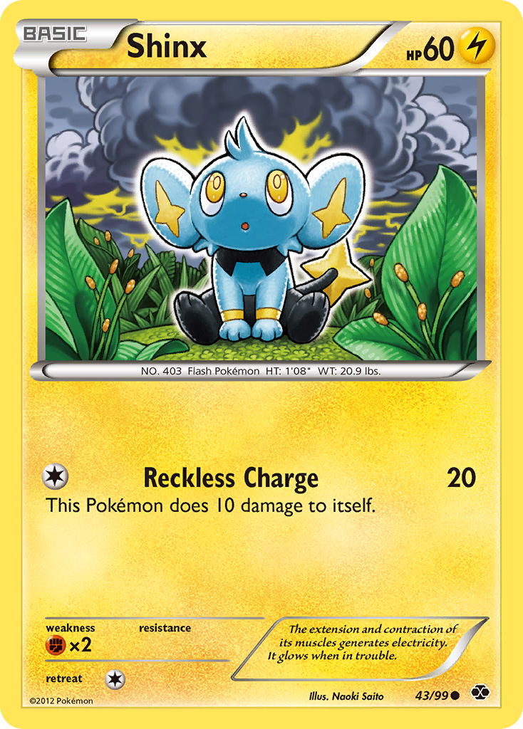 Shinx (43/99) [Black & White: Next Destinies] | Play N Trade Winnipeg