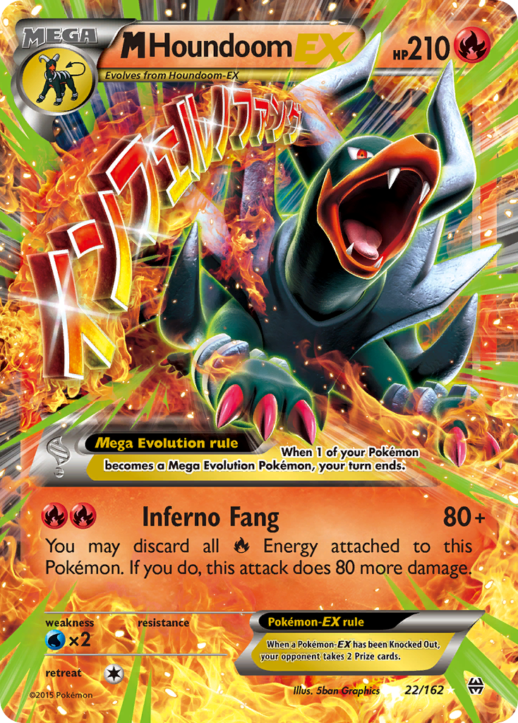 M Houndoom EX (22/162) [XY: BREAKthrough] | Play N Trade Winnipeg